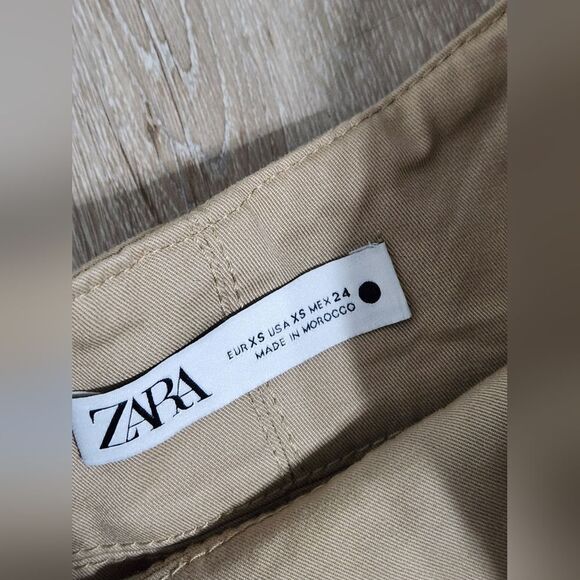 Zara Women's Tan and Cream Corset size XS - Picture 6 of 6